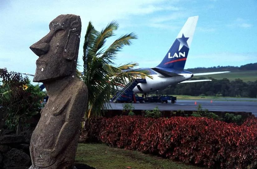 Arrive Easter Island - 1